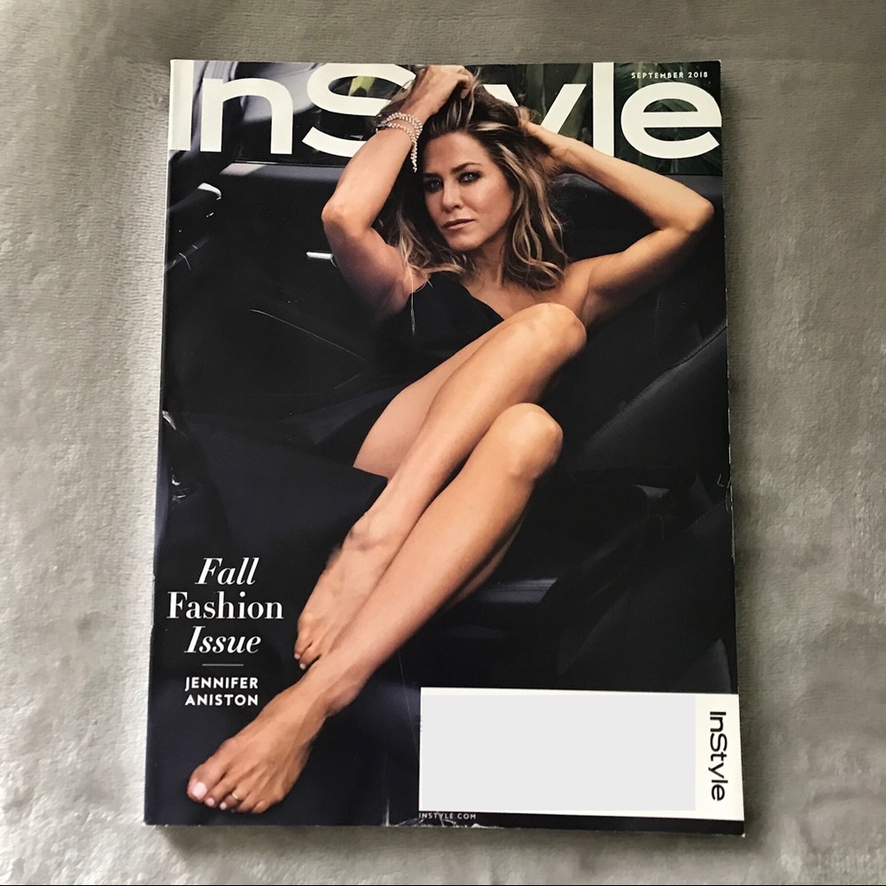 InStyle Magazine, September 2018, Jennifer Aniston